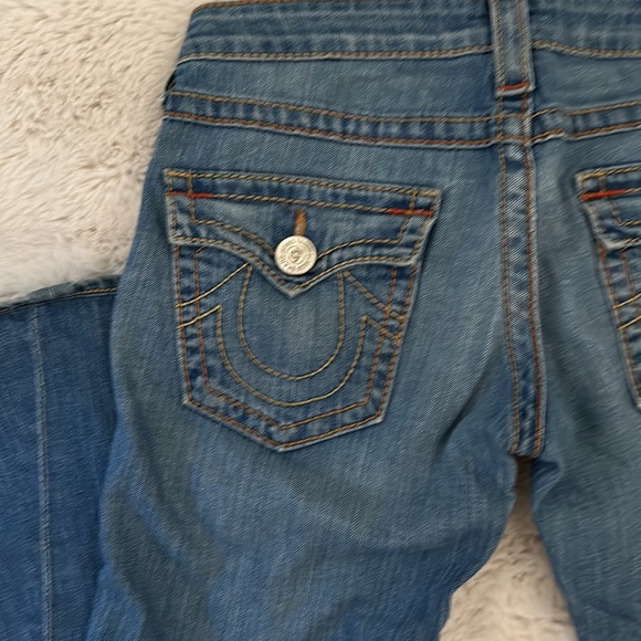 AUTHENTIC TRUE RELIGION LIGHT DENIM JEANS - Picture 8 of 9
